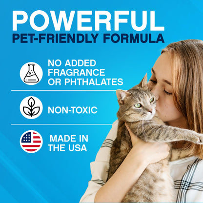 NonScents Cat Box Deodorizer - Odor Eliminator - Reduces Scooping, Extends Litter Lifespan - Fragrance-Free, Fresh Scent - 2-Pack