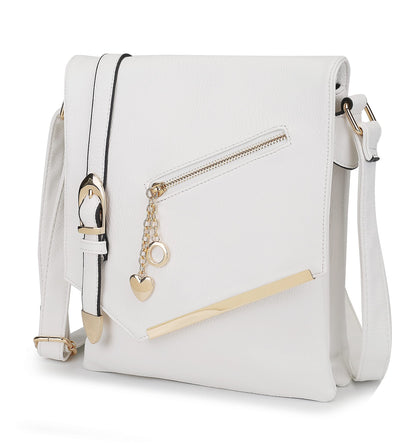 MKF Collection Crossbody Bags for Women, Sling bag Vegan Leather Shoulder bag Ladies Small Purse Handbag by Mia K
