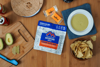 Mountain House Chicken Fajita Bowl | Freeze Dried Backpacking & Camping Food | Gluten-Free | 2 Servings