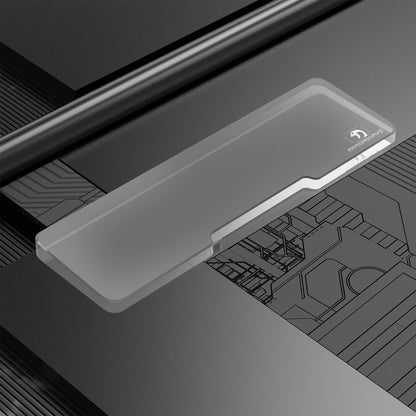 SELORSS Acrylic Keyboard Wrist Rest - Compact 60% Keyboard- Mechanical Keyboards Ergonomic Palm Rest for Computer Keyboard,Anti-Slip Base,Wrist Pad for Laptop,Office & Home-Easy Typing