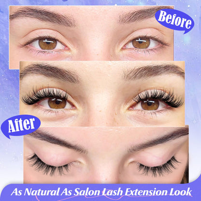 Magnetic Eyelashes with Applicator Reusable Magnetic Lashes without Eyeliner Natural Anime No Glue Needed Magnetic Lashes Manga Magnetic Eyelashes Kit by ALICE