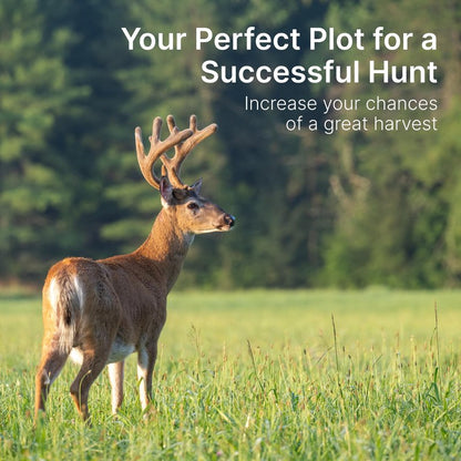 Hit List Seed No Till Food Plot Seeds for Deer [Annual Mix] – Throw and Grow Food Mix – Deer Seed Blend with Clover, Rye, Turnip, Brassica, Oats – No Plow Planting – 5 lbs