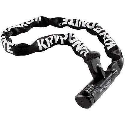 Kryptonite Keeper 712 Combo Bike Chain Lock, 4-Foot 7mm Steel Heavy Duty Anti-Theft Resettable Combination Chain for Bicycles, E-Bikes & Scooters, Sold Secure Bronze