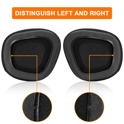 Replacement Ear Pads Cushions for Corsair Void & Corsair Void PRO RGB Wired/Wireless Gaming Headsets with Black Mesh Fabric, Memory Foam - Black