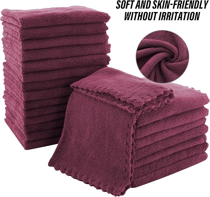MOONQUEEN Ultra Soft Premium Washcloths Set