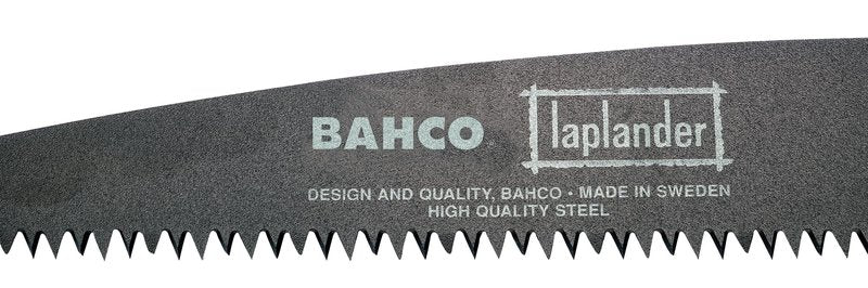 Bahco BAH396LAP 7-1/2" Laplander Folding Saw for Trail Maintenance, Wood Processing, and Survival Use, Rust-Protected Blade, Secure Lock, Ergonomic Grip, Ideal Bushcraft and Camping Tool
