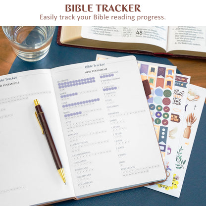 Legend Prayer Journal for Women & Men – Daily Devotional Notebook – Bible Study Supplies & Accessories – Faith Based Gifts – Religious Planner & Spiritual Gods Book, 5.8 x 8.3" (Dark Terracotta)