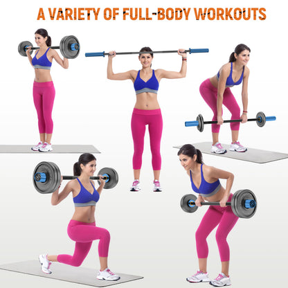 EVERYMATE 5kg Olympic Technique Bar – Lightweight Aluminum Training Barbell for Beginners, Youth & Rehab | 25mm Knurled Grip, 150lb Capacity, Compatible with 2" Weight Plates – Ideal for Form Practice & Cross-Training