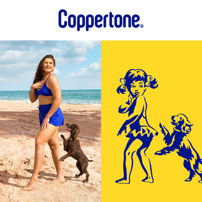 Coppertone SPORT Sunscreen Spray SPF 100, Water Resistant, Continuous Spray Sunscreen, Broad Spectrum SPF 100 Sunscreen, 5.5 Oz Spray