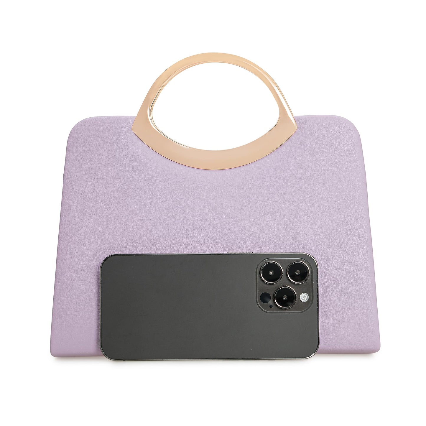 CHARMING TAILOR Small Dressy Handbag for Women Evening Bag Elegant Party Purse for Prom/Cocktail/Wedding (Lavender)
