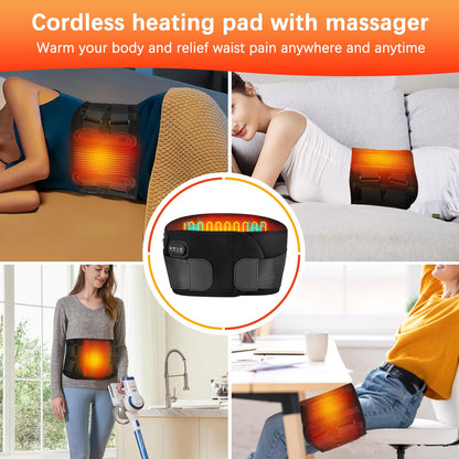 Large Heating Pad for Back 33"x17" Fathers Day Dad Gifts Electric Heating Pad XXL for Neck and Shoulders Pain Relief Moist Dry Heat, 9 Adjustable Heat, Auto Shut-Off Timer, Gifts for Dad Mom
