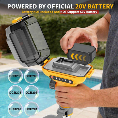 TAIRDA Stick Water Transfer Pump Compatible For Dewalt 20V Battery(NO Battery), 800GPH Cordless Portable Water Transfer Pump With Detachable Rod&37" Hose, For Pond Garden Fountain Boat Livestock Tanks
