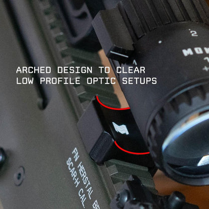 Monstrum Canted 45 Degree Red Dot Mount | Picatinny| 4 Slot Length