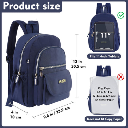 AOTIAN Mini Nylon Women Backpacks Casual Lightweight Small Daypack for Girls