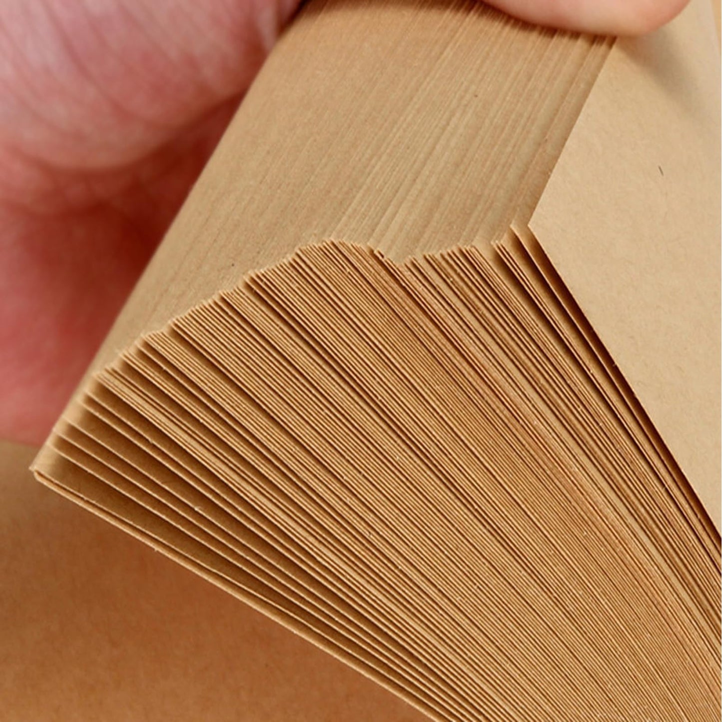 HningBuyox 300 PC Kraft Paper Sheets, Brown Printer Paper, 120g Double Size Brown Stationery Paper for Arts Craft, Drawing, DIY Projects, Invitation, Laser Inkjet Printer Compatible, 8.5 x 11 Inch