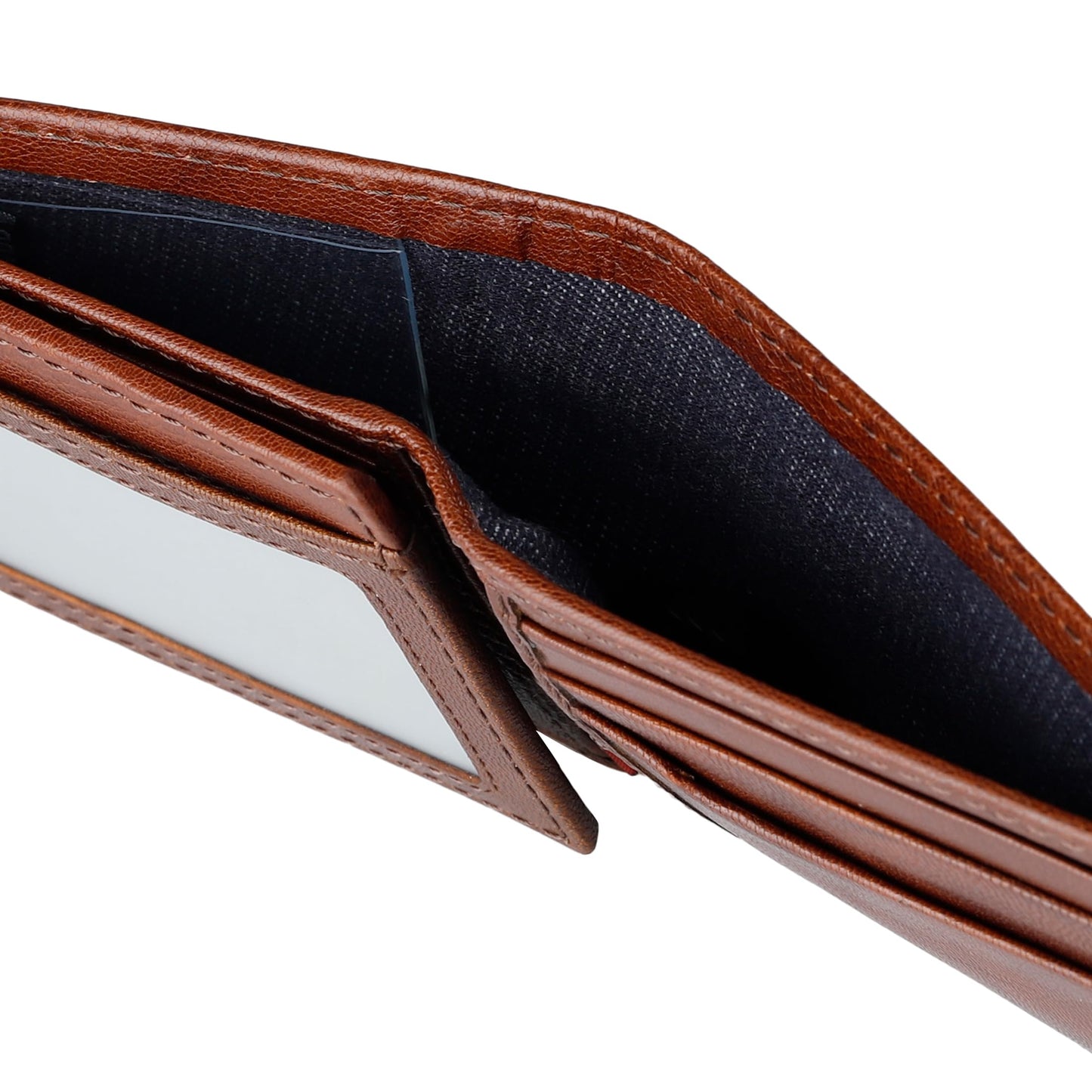 Levi's mens Classic Bifold Passcase Wallet With Multiple Card Slots and Id Window Brown Traveler