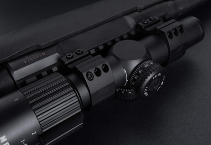 Monstrum Precision V2 Scope Rings with Picatinny Anti-Recoil Lugs | 30 mm Diameter | 0.85 inch Center Height