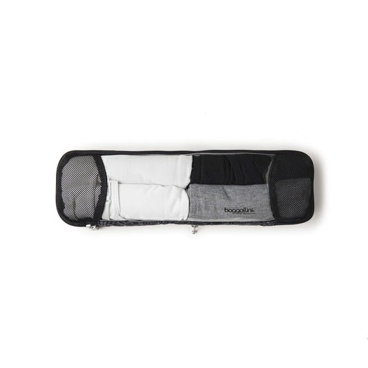 Baggallini Long Compression Cube - Lightweight Compression Packing Cube for Travel