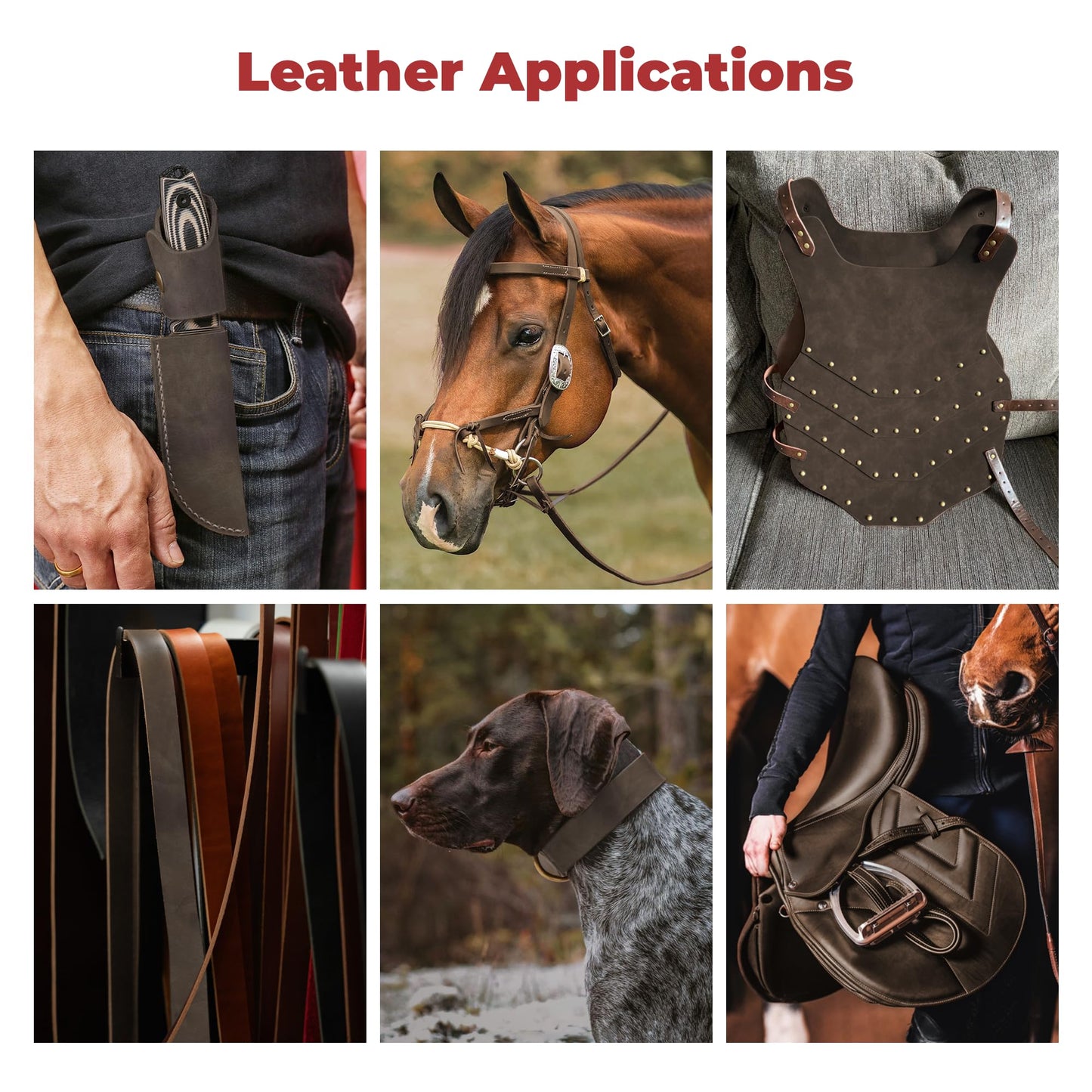 ELW 8-10 oz (3-4 mm) Skirting Veg Tan Leather | Dark Brown 1-2 SQFT| Thick Cowhide Tooling Leather Sheet for Belts, Saddle, Holster, Sheaths, Bulk Real Leather Pieces, Crafts, Remnants, Scraps USA