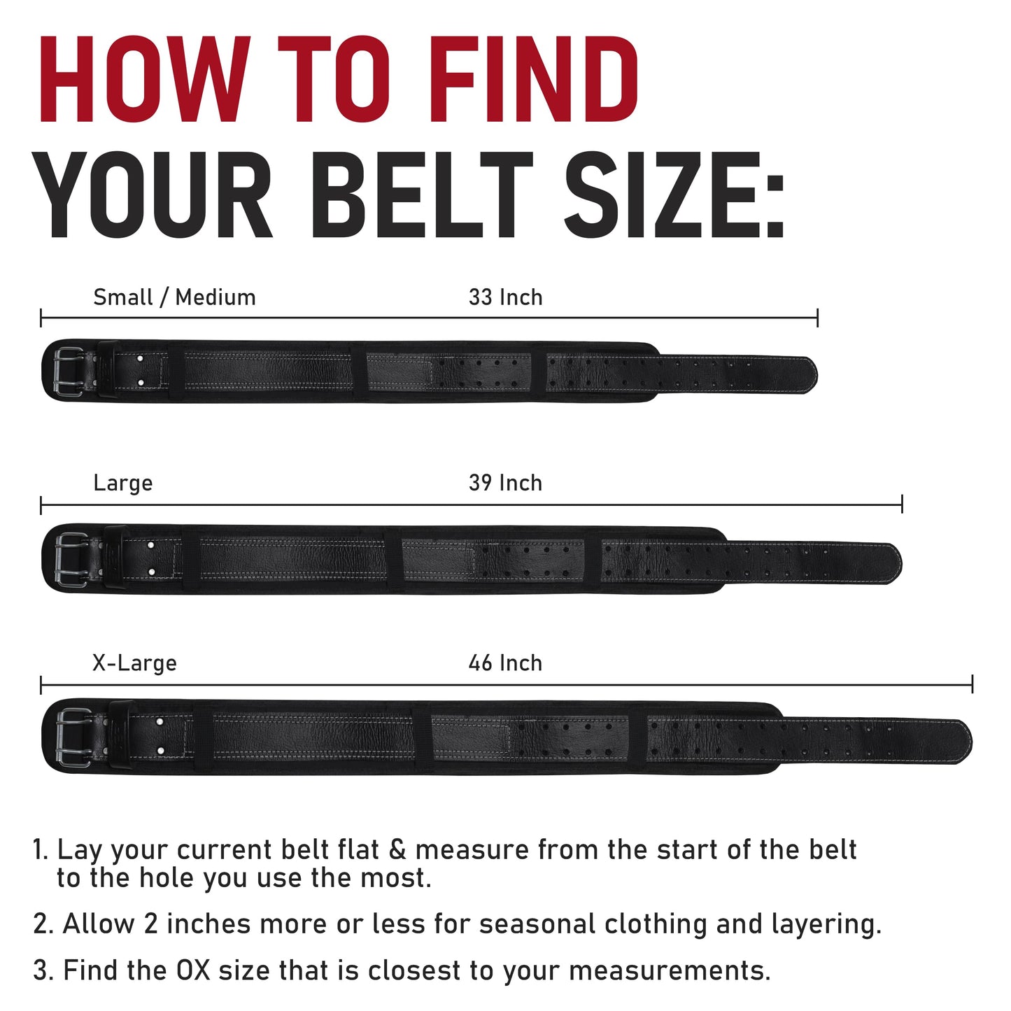 FUERI Heavy Duty 26 Pocket Tool Belt with Suspender | Grain Black Leather & Red Nylon Carpenter Tool Belt With 2 Large Pouches, Hammer Holder, Suspender Loops & Padded Belt, Ideal for Electricians