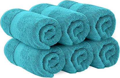 White Classic Luxury Aqua Hand Towels
