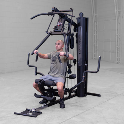 Body-Solid (G6B) Bi-Angular Multi-Station Gym, Arm & Leg Strength Training Equipment, Functional Exercise Workout Station for Weight Lifting and Bodybuilding, 210 lb Weight Stack