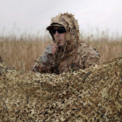 Camo Netting for Hunting | Bulk Roll Military Sunshade | Versatile Outdoor Covering