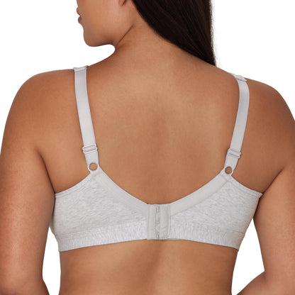 Playtex Women's 18 Hour Ultimate Lift Wireless Stretch Cotton Full-Coverage T-Shirt Bra