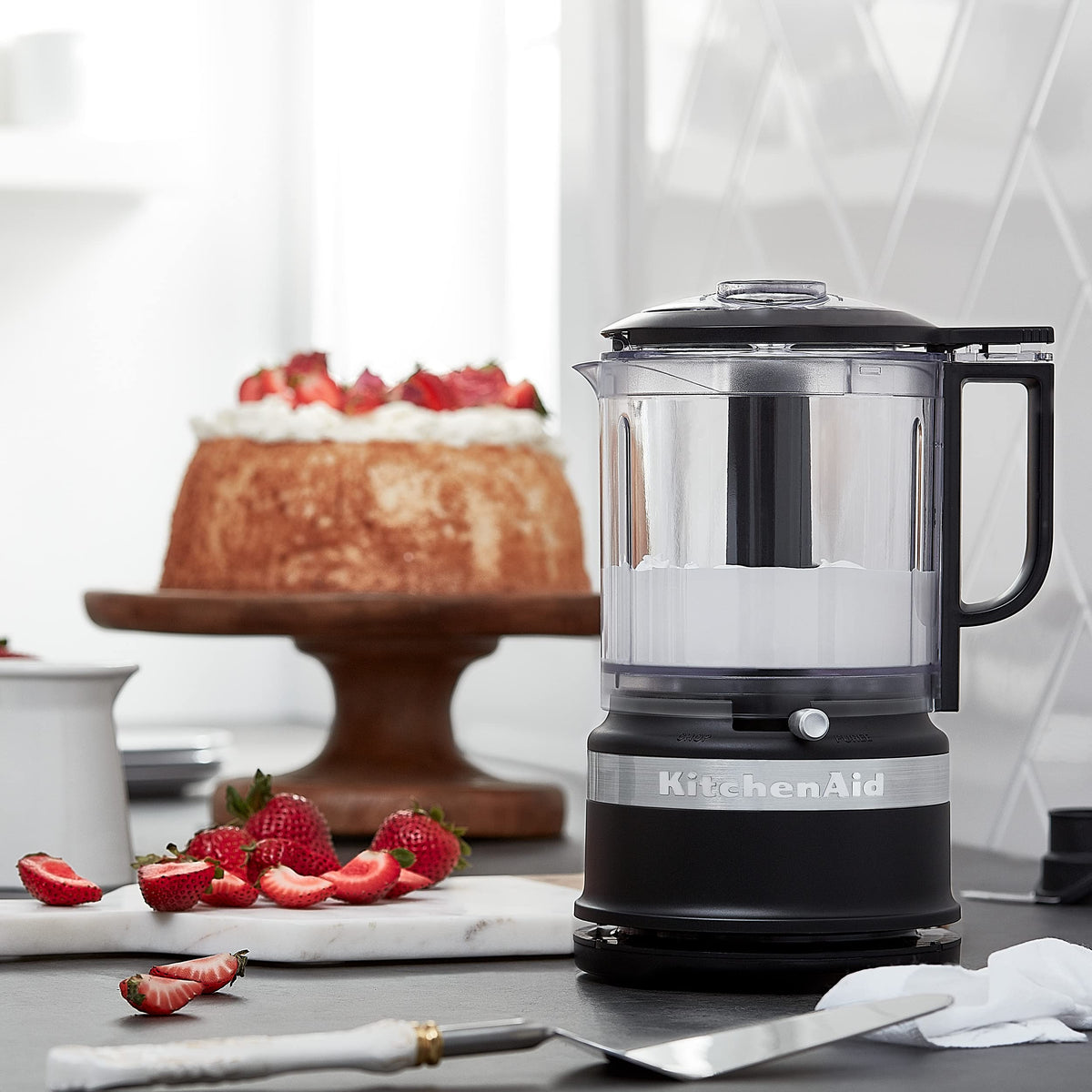 KitchenAid 5 Cup Food Chopper KFC0516ER, Empire Red