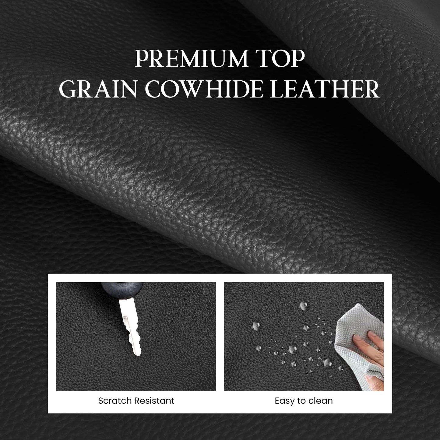 befen Genuine Leather Small Crossbody Bags for Women,Real Leather Purses with Built in RFID Wallet,Trendy Cell Phone Purse Shoulder Bag,Black Travel Purse Handbags with Card Slots and Adjustable Strap