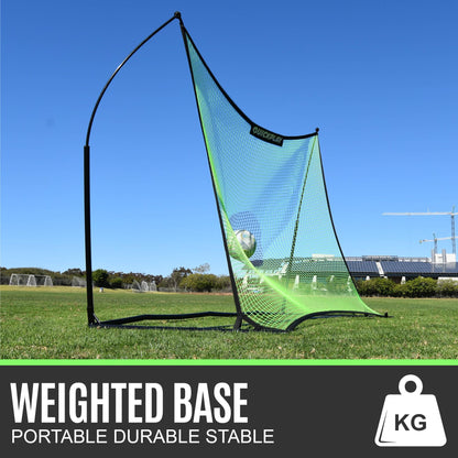 QUICKPLAY Spot Target TEKKERS Soccer Rebounder (8x6') | Perfect for Team or Solo Soccer Training | Ideal Soccer Training Equipment for Passing, Receiving, and Trapping Practice