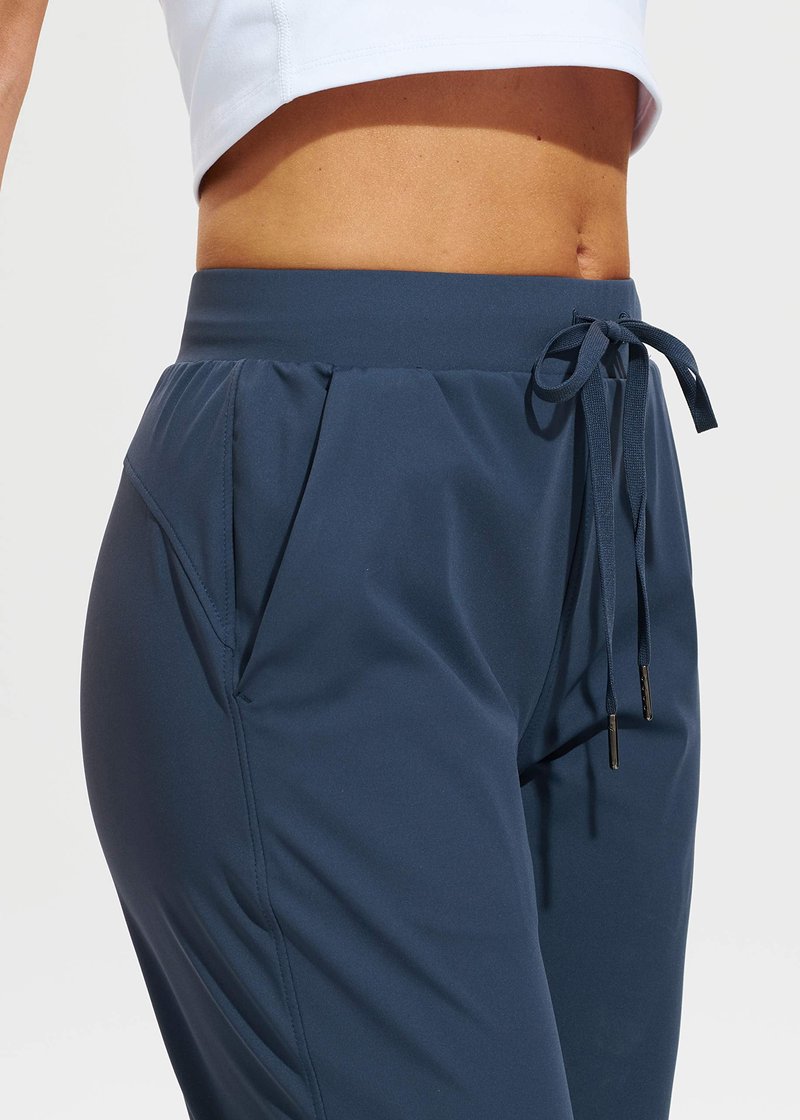 Libin Joggers for Women Tall/Regular/Petite Dance Sweatpants Athletic Workout Trousers Pants Tapered Casual Teacher Yoga Pants for Running Golf Work Cloths, Navy Blue XS