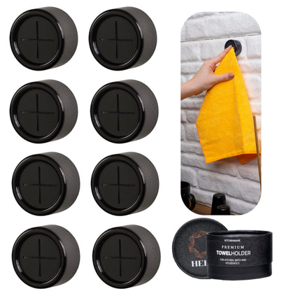 HEFA Towel Hooks, Towel Holder, Dish Towel Holder, Kitchen Organization, Kitchen Towel Hook, Kitchen Towel Holder, Hand Towel Holder, Kitchen Gadgets, Kitchen Essentials, Bathroom Accessories, 4 Pack