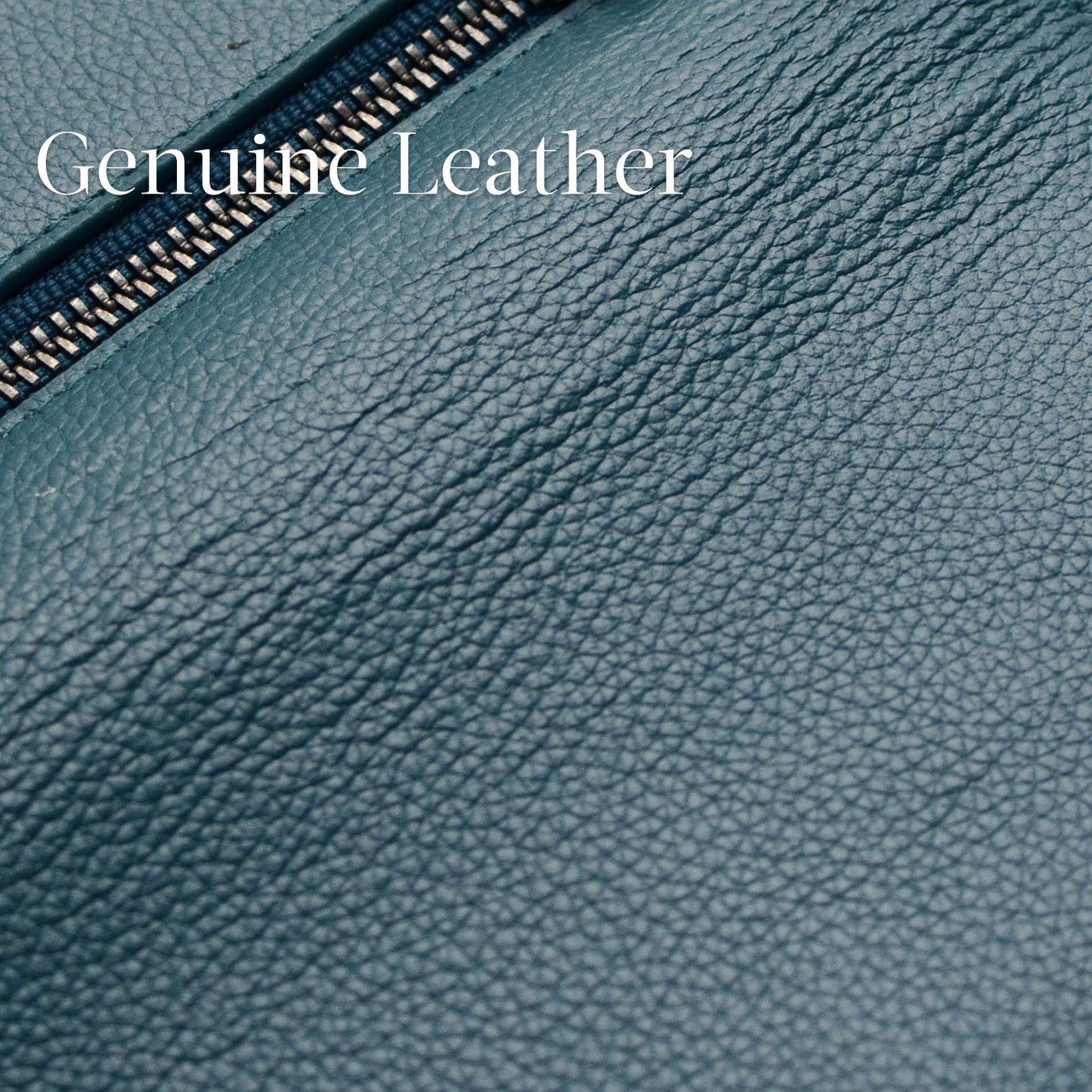 Bveyzi Ultra Slim Thin Leather RFID Blocking Credit Card Holder Bifold Clutch Wallets for Women (Lake Blue)