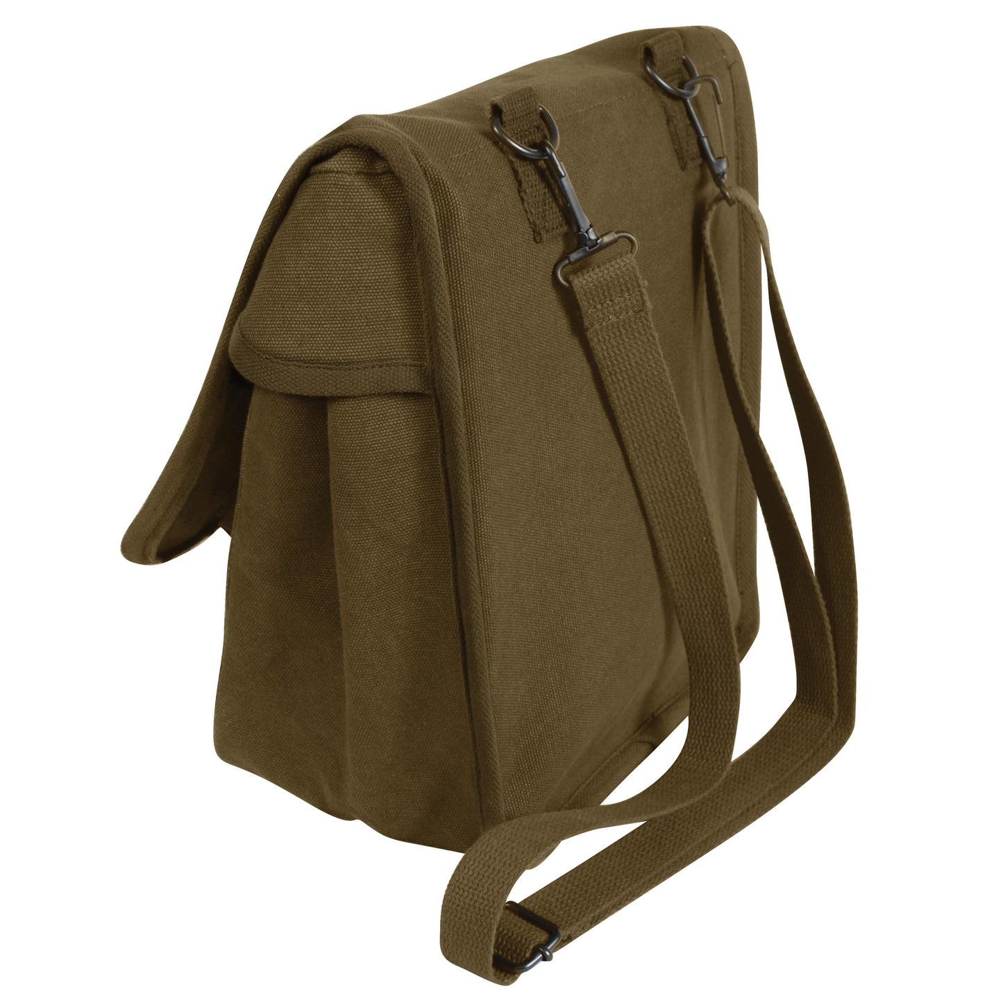 Rothco Canvas Map Case Shoulder Bag – Rugged Crossbody EDC Utility Storage