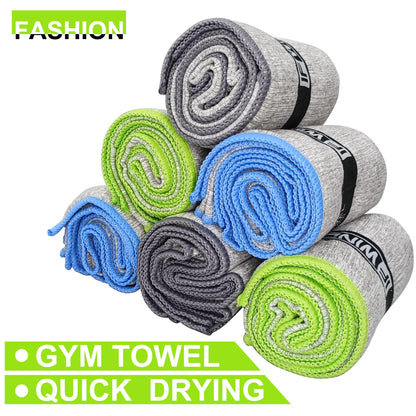 IFWIND 10 Pack Microfiber Gym Towels for Working Out，Fast Drying Workout Accessories Sweat Towels for Gym Gear for Men & Women,Sports Exercise Fitness Gear