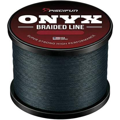 Piscifun Onyx Braided Fishing Line Advanced Superline Braid Lines 150Yd 8lb Gray