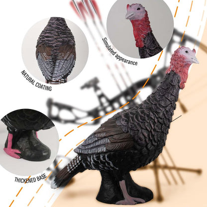Archery Targets Turkey 3D Shooter for Outdoor Indoor Targeting Practice