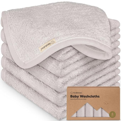 6-Pack Baby Washcloths