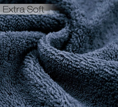 Cleanbear Extra Soft Wash Cloths Washcloths Set 6-Pack 13 x 13 Inches, Highly