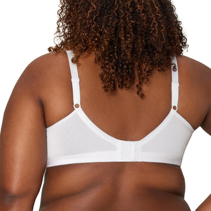 Playtex Women's 18 Hour Ultimate Lift Wireless Stretch Cotton Full-Coverage T-Shirt Bra