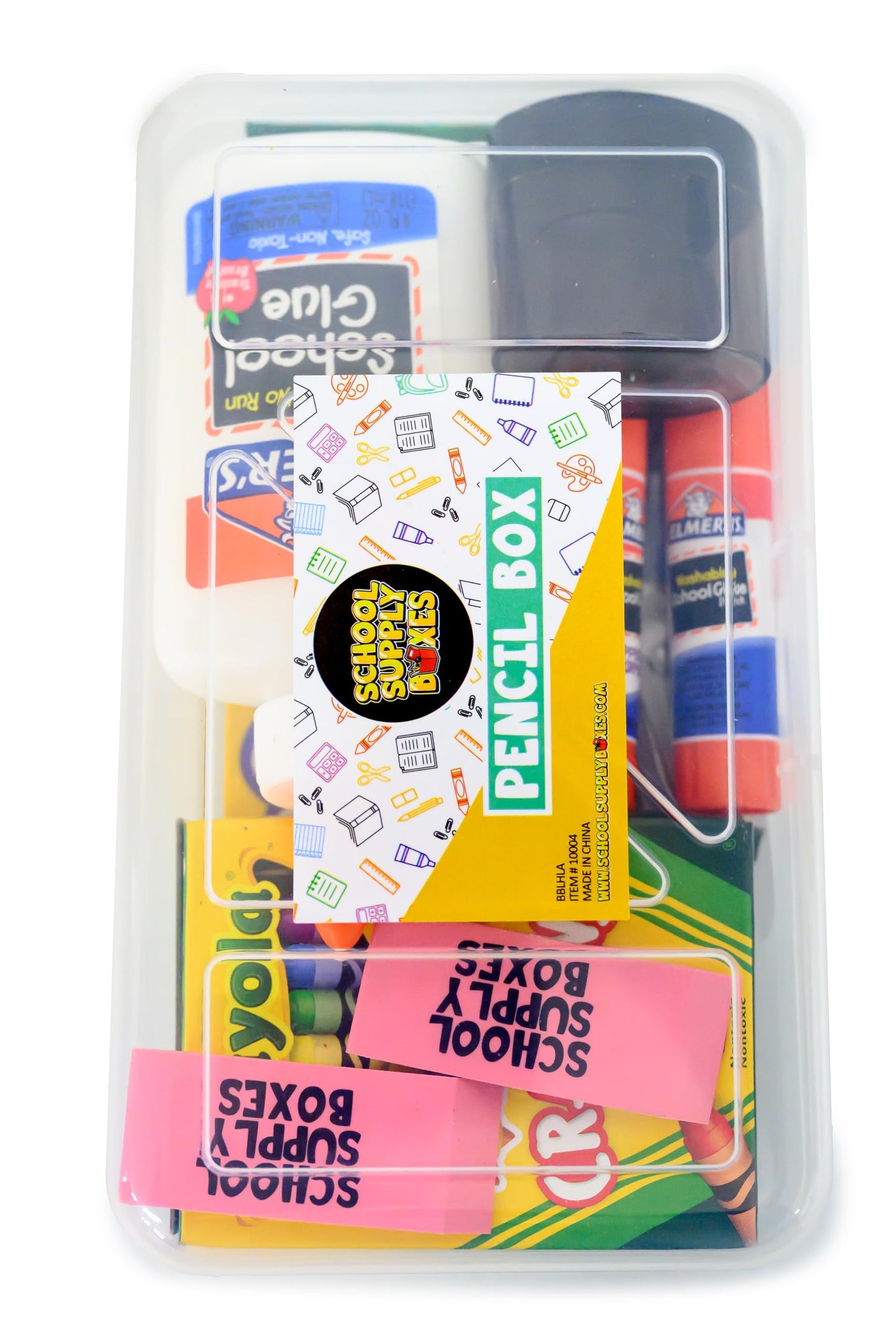 Back to School Essentials Supplies Kit Bundle for K-8 Students – 20-Piece First Day of School Must-Have Set with Notebooks, Pencils, Folders & More