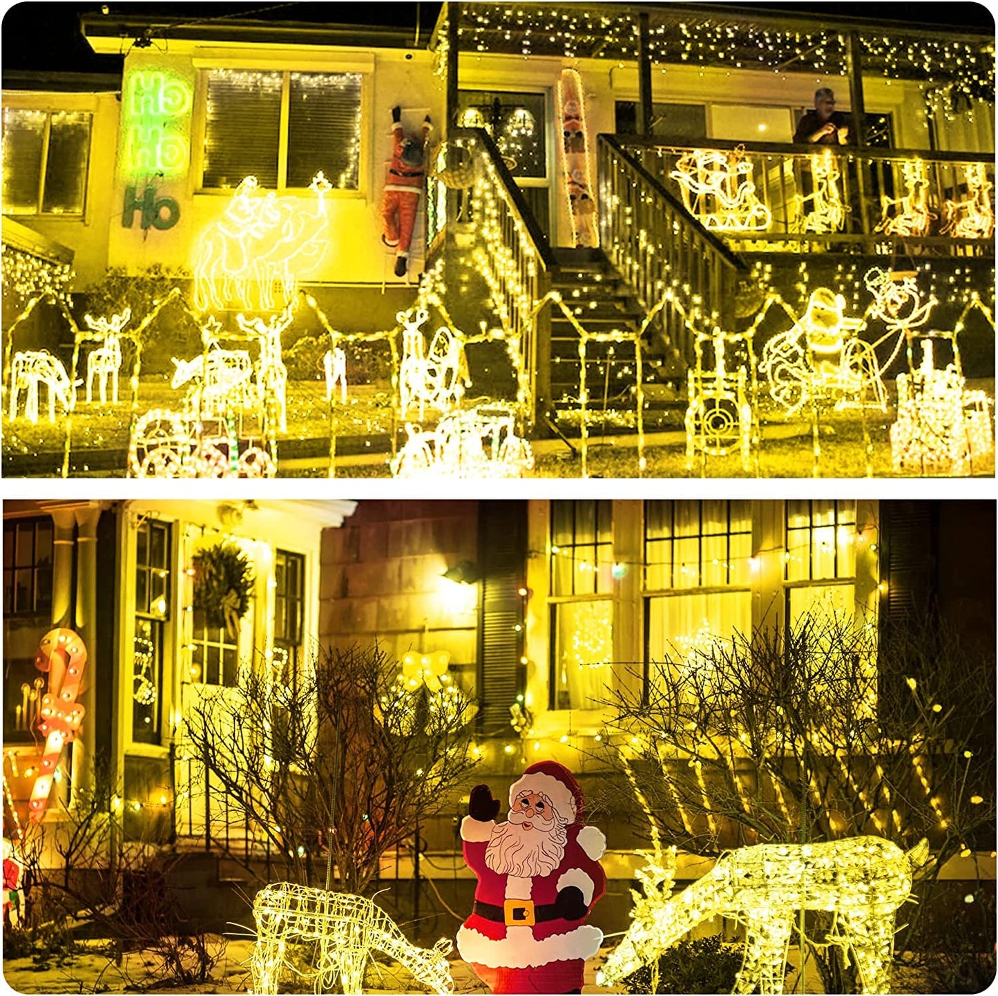 Minsily 15 Pack S14 LED Bulb Yellow Christmas Replacement Bulbs 2W S14 Outdoor LED String Lights Plastic Shatterproof Edison Bulb E26 Base Decorative Bulbs for Christmas Halloween Holiday Home Decor