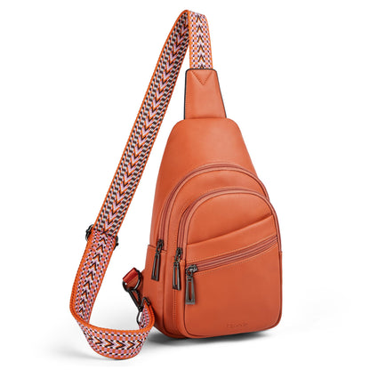 Sling Bag Crossbody Bags for Women Small Cross Body Bag Fanny Packs Chest Sling Purse for Daily Travel Leisure Sport