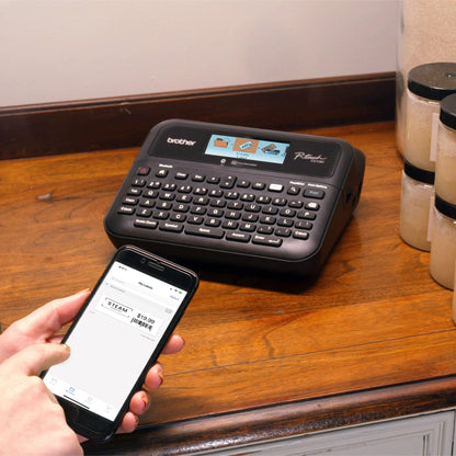 Brother® P-touch PT-D610BT Business Professional Connected Label Maker With Bluetooth®