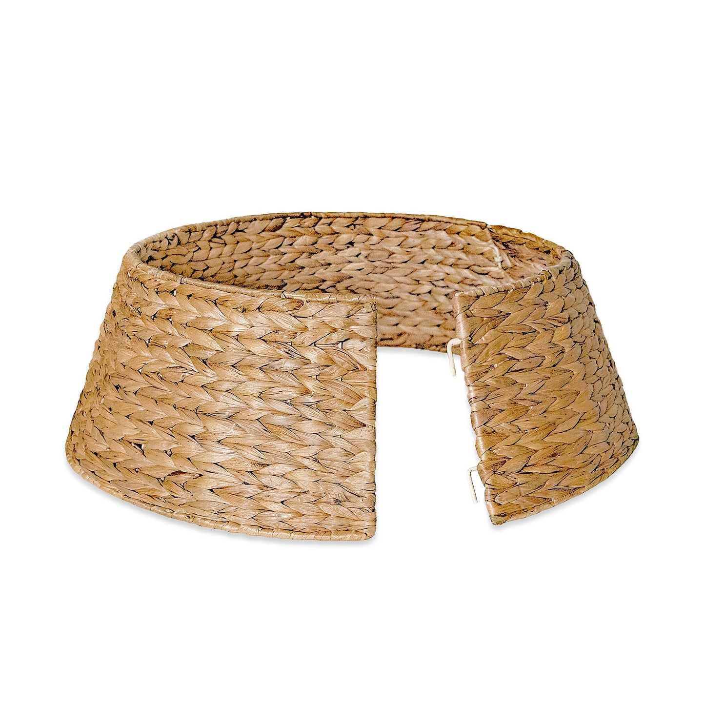 Christmas Tree Collar Woven Seagrass 24" – Rustic Handwoven Holiday Tree Base Cover, Durable & Stylish Alternative to Tree Skirts, Fits Most Tree Stands
