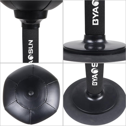 Desktop Punching Bag,Portable Strong Suction Cup Boxing Bag Speed Balls,for Home or Office Boxing Stress Relief Training,Fun Punch Gift for Kids or Adult or Coworker(Black)