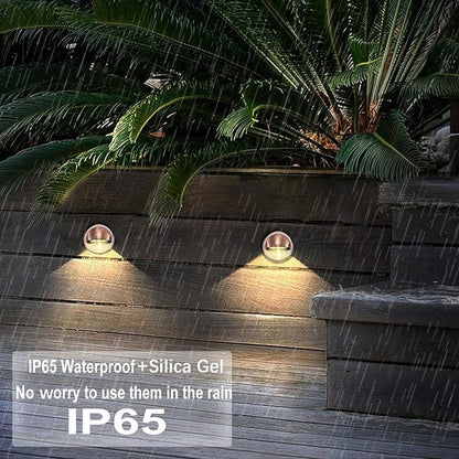 Low Voltage LED Deck Lighting Kits with Transformer, 10 Pack IP65 Waterproof Outdoor Recessed Wall Patio Stairs Step Garden Yard Decorations Landscape Lights (Warm White, Bronze)