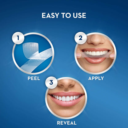 Crest 3D Whitestrips Glamorous White, 3D White, Teeth Whitening Strip Kit, 32 Strips (16 Count Pack) - Crest Teeth Whitening Strips, Teeth Whitening Kit - Packaging May Vary
