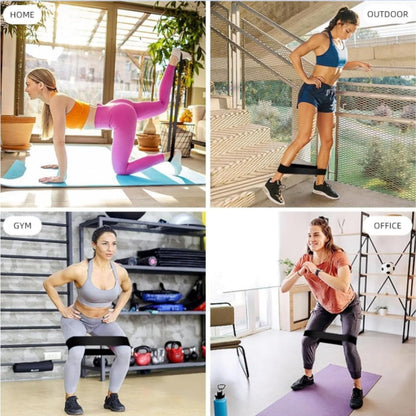 Ring Resistance Bands, X-Heavy Heavy Duty Resistance Ring Total Body Fitness Exercise Bands, A Must Have for Fitness Men and Women, Black 3 Pieces